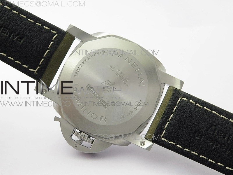 PAM1314 VSF 1:1 Best Edition White Dial on Brown Leather Strap P.9000 Super Clone